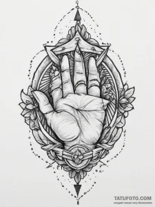 Tattoo sketch hands with a thread, tattoo fla... - эскиз тату (№1756010650_0, 24.08.2025 04:44) — Tatufoto.com