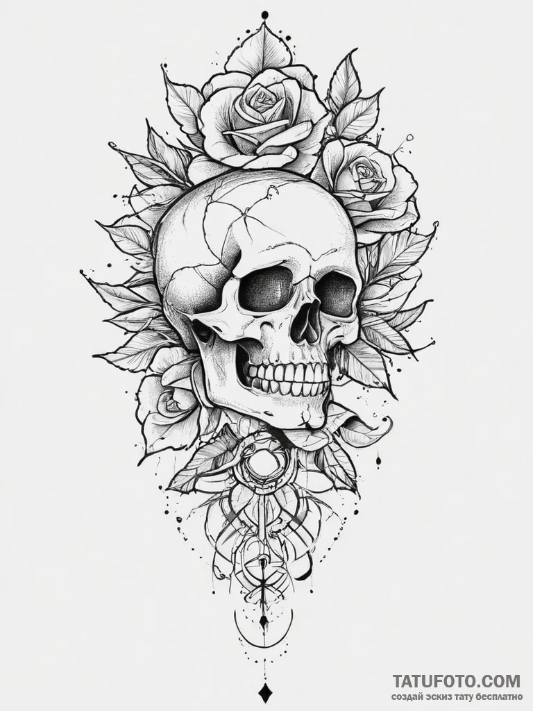 Tattoo sketch shamanic journey, tattoo drawin... - эскиз тату (№1756015494_0, 24.08.2025 06:04) — Tatufoto.com