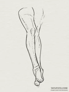 Tattoo sketch leg, tattoo sketch design, line... - эскиз тату (№1756016335_0, 24.08.2025 06:18) — Tatufoto.com