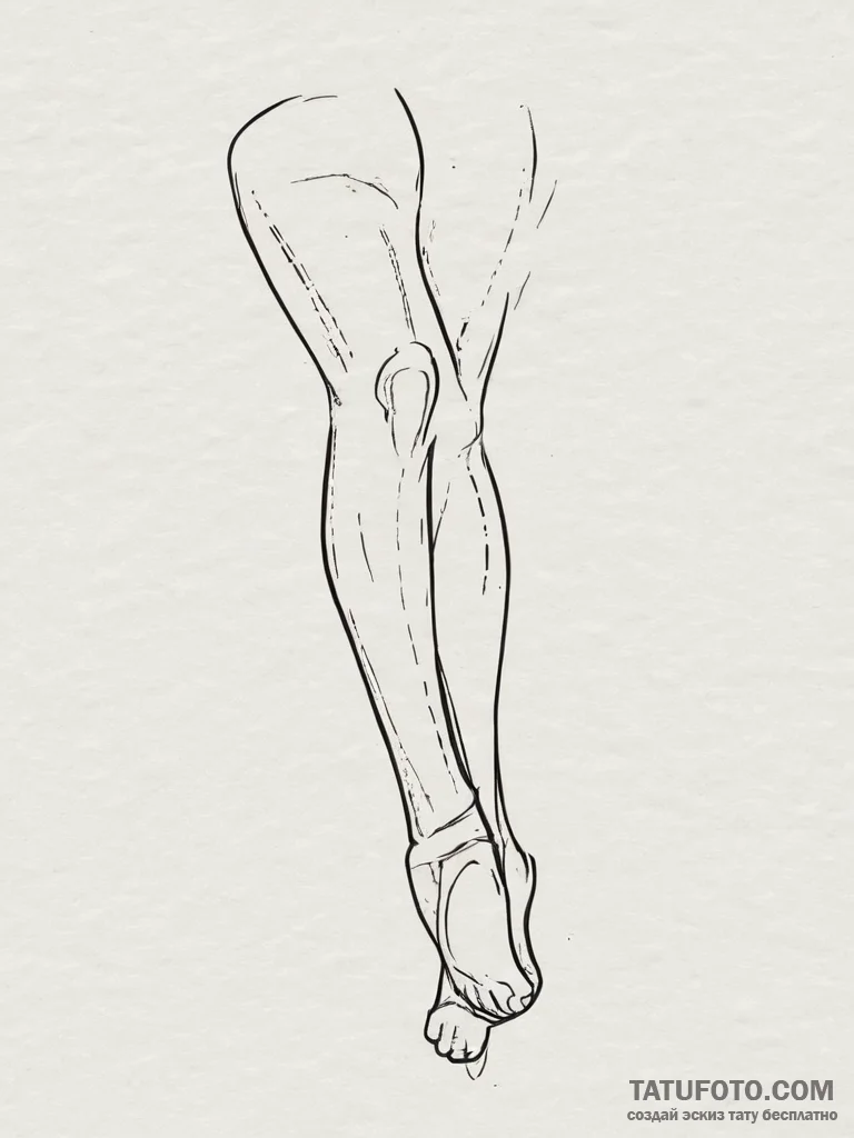 Tattoo sketch leg, tattoo sketch design, line... - эскиз тату (№1756016335_0, 24.08.2025 06:18) — Tatufoto.com