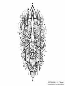 Tattoo sketch ceramic, tattoo sketch design,... - эскиз тату (№1756019539_0, 24.08.2025 07:12) — Tatufoto.com