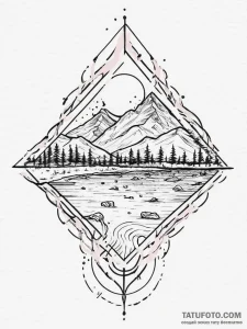 Tattoo sketch pink, artistic tattoo sketch, m... - эскиз тату (№1756020340_0, 24.08.2025 07:25) — Tatufoto.com