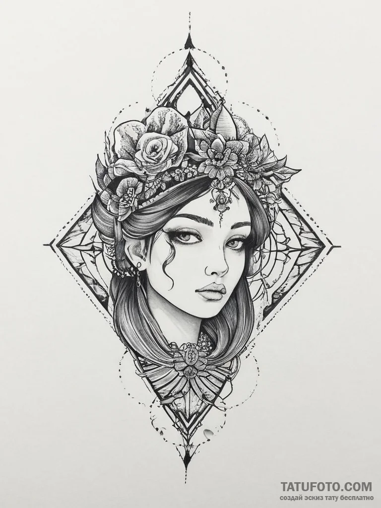 Tattoo sketch heroic quest, tattoo drawing ou... - эскиз тату (№1756021341_0, 24.08.2025 07:42) — Tatufoto.com