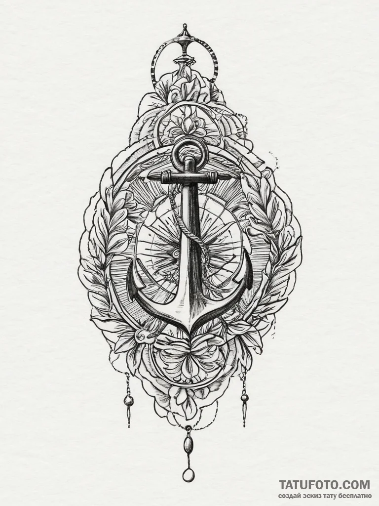 Tattoo sketch узор в виде человеческой головы... - эскиз тату (№1756023339_0, 24.08.2025 08:15) — Tatufoto.com