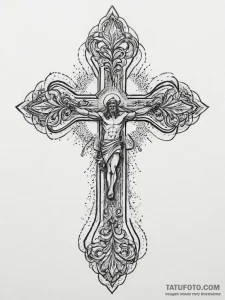 Tattoo sketch holy guardian, concept art for... - эскиз тату (№1756025738_0, 24.08.2025 08:55) — Tatufoto.com