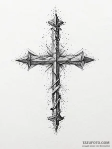 Tattoo sketch desert, ink illustration for ta... - эскиз тату (№1756026342_0, 24.08.2025 09:05) — Tatufoto.com