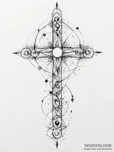 Tattoo sketch gemini constellation, tattoo fl... - эскиз тату (№1756030955_0, 24.08.2025 10:22) — Tatufoto.com