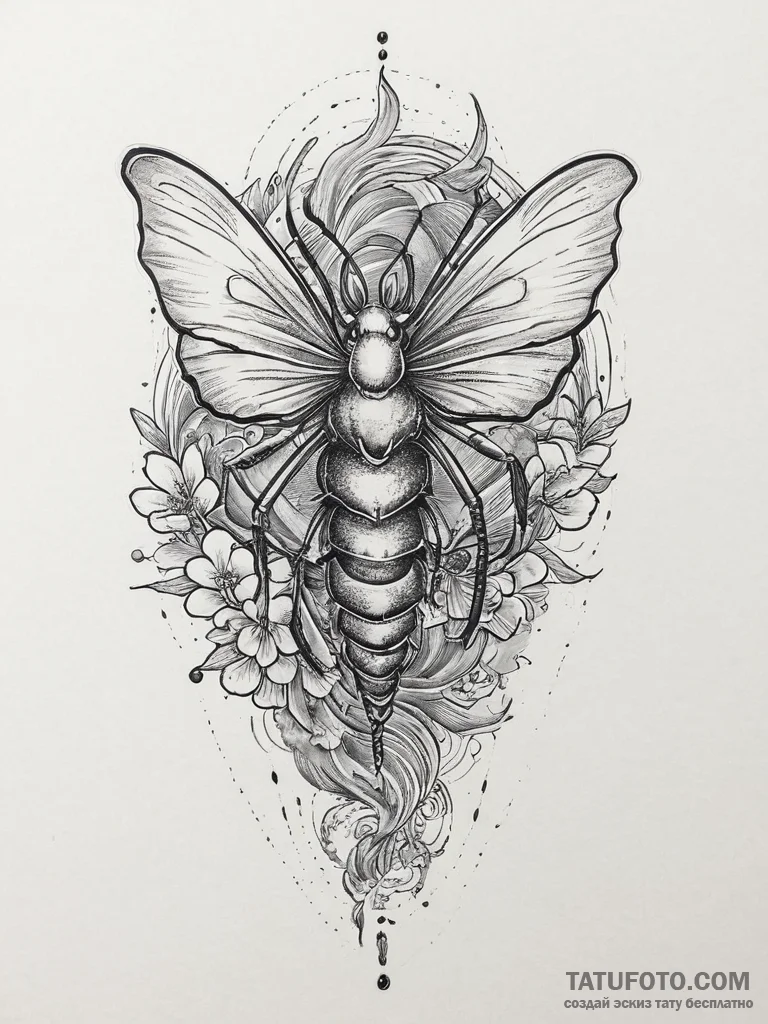 Tattoo sketch boxelder bug, tattoo sketch des... - эскиз тату (№1756031758_0, 24.08.2025 10:35) — Tatufoto.com