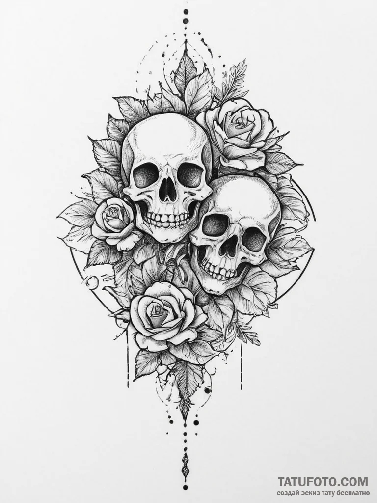 Tattoo sketch coral, tattoo sketch design, on... - эскиз тату (№1756035190_0, 24.08.2025 11:33) — Tatufoto.com