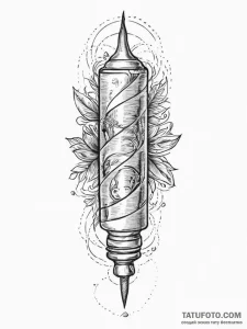 Tattoo sketch blessed creation, artistic tatt... - эскиз тату (№1756036783_0, 24.08.2025 11:59) — Tatufoto.com