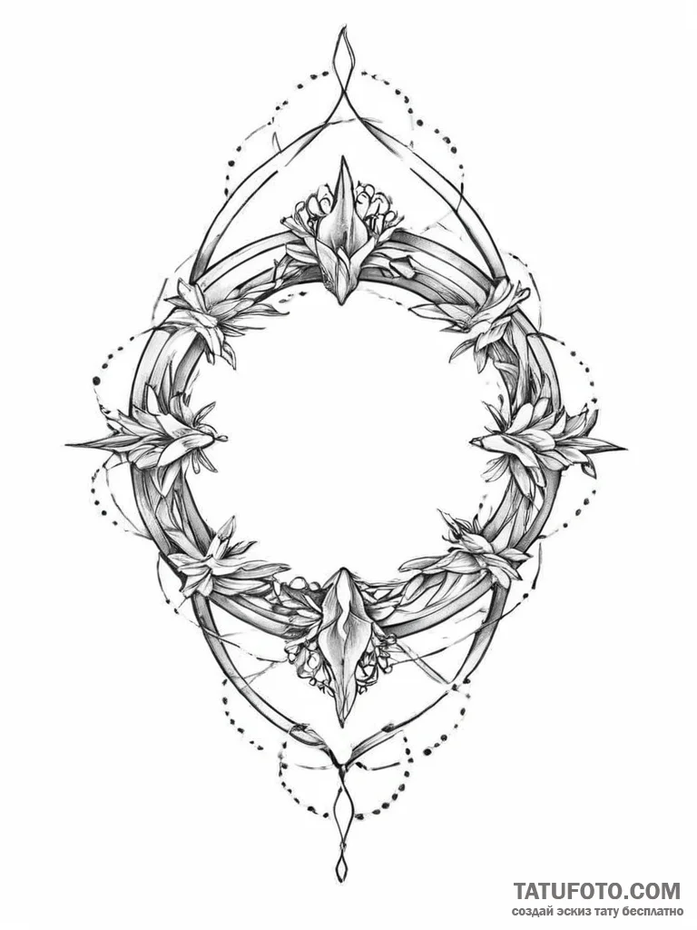 Tattoo sketch omega - эскиз тату (№1756038978_0, 24.08.2025 12:36) — Tatufoto.com
