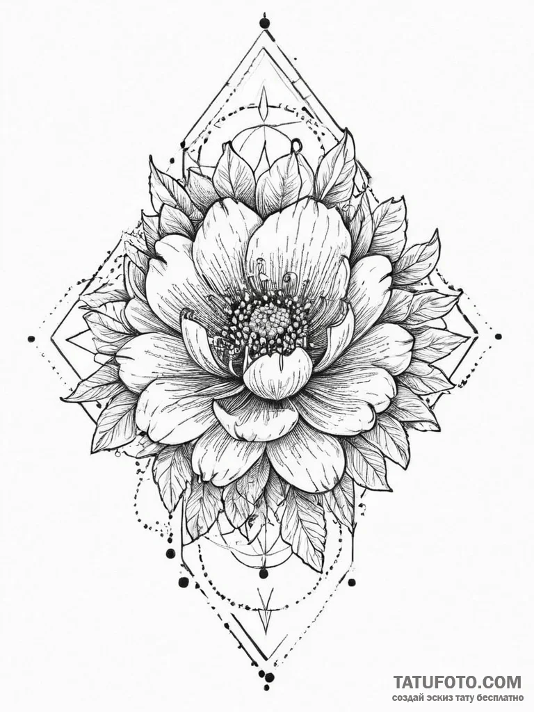 Tattoo sketch flower crown tattoo, tattoo fla... - эскиз тату (№1756039175_0, 24.08.2025 12:39) — Tatufoto.com