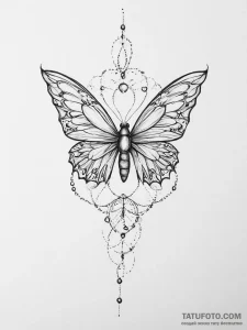 Tattoo sketch brown - эскиз тату (№1756041335_0, 24.08.2025 13:15) — Tatufoto.com