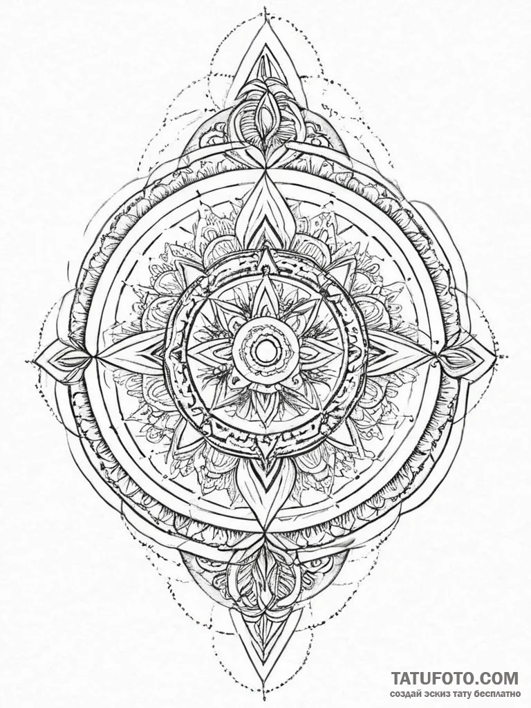 Tattoo sketch emotion, concept art for tattoo... - эскиз тату (№1756052543_0, 24.08.2025 16:22) — Tatufoto.com