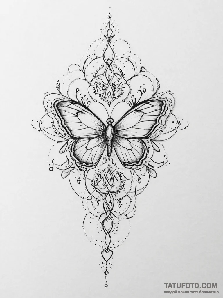 Tattoo sketch fine line tattoo - эскиз тату (№1756052939_0, 24.08.2025 16:28) — Tatufoto.com