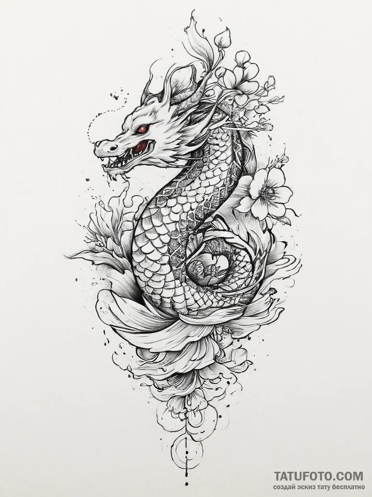 Tattoo sketch key, ink illustration for tatto... - эскиз тату (№1756055477_0, 24.08.2025 17:11) — Tatufoto.com