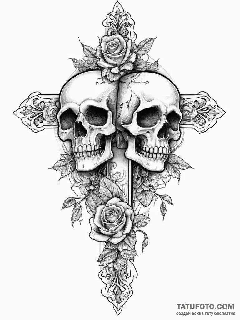 Tattoo sketch mystical tale, tattoo sketch de... - эскиз тату (№1756056455_0, 24.08.2025 17:27) — Tatufoto.com