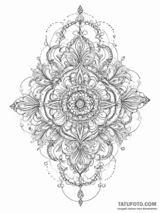 Tattoo sketch abstract хаос, artistic tattoo... - эскиз тату (№1756060380_0, 24.08.2025 18:33) — Tatufoto.com