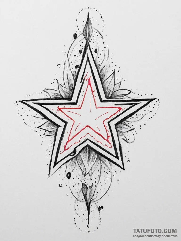 Tattoo sketch stars tattoo, tattoo drawing ou... - эскиз тату (№1756061177_0, 24.08.2025 18:46) — Tatufoto.com
