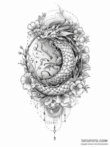 Tattoo sketch hands with a zodiac, artistic t... - эскиз тату (№1756061375_0, 24.08.2025 18:49) — Tatufoto.com
