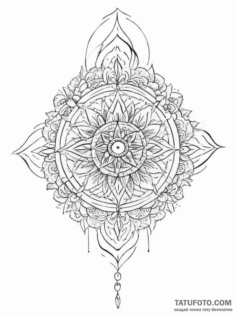 Tattoo sketch wood - эскиз тату (№1756062765_0, 24.08.2025 19:12) — Tatufoto.com