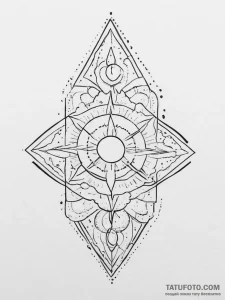 Tattoo sketch cosmic identity, tattoo flash s... - эскиз тату (№1756064778_0, 24.08.2025 19:46) — Tatufoto.com