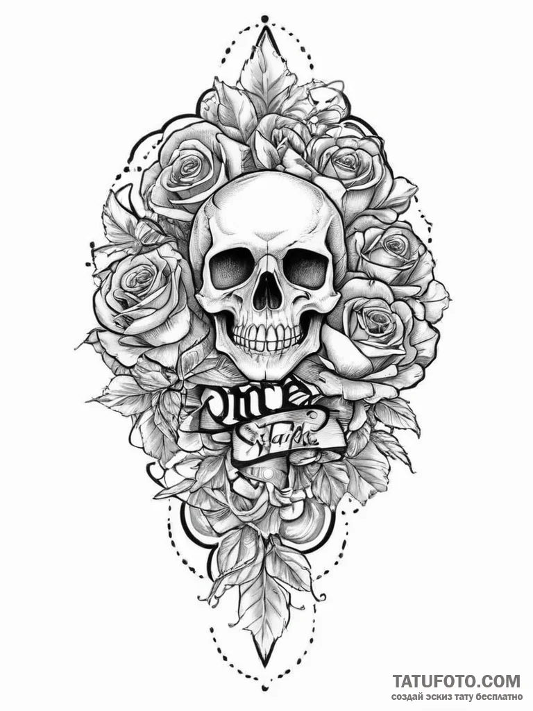 Tattoo sketch узор в виде книги, concept art... - эскиз тату (№1756078288_0, 24.08.2025 23:31) — Tatufoto.com