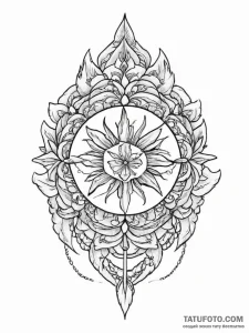 Tattoo sketch rank insignia - эскиз тату (№1756078686_0, 24.08.2025 23:38) — Tatufoto.com