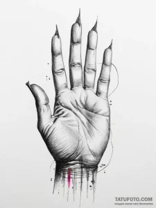 Tattoo sketch abstract art, ink illustration... - эскиз тату (№1756079873_0, 24.08.2025 23:57) — Tatufoto.com