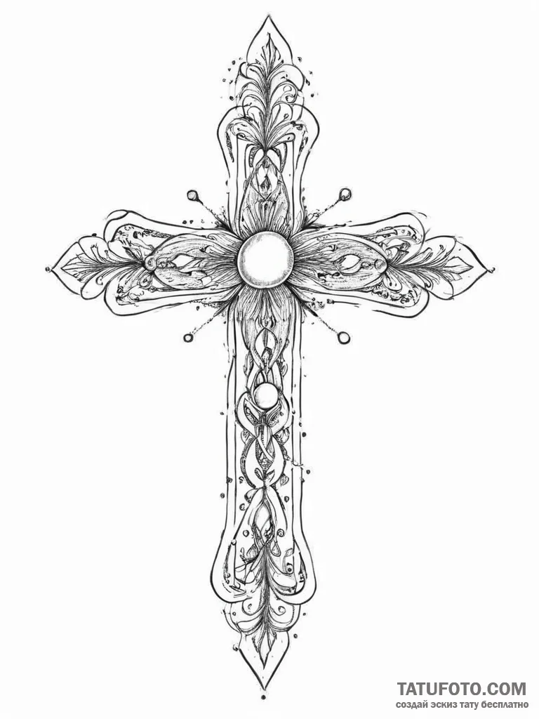 Tattoo sketch cosmic source, tattoo sketch de... - эскиз тату (№1756083841_0, 25.08.2025 01:04) — Tatufoto.com