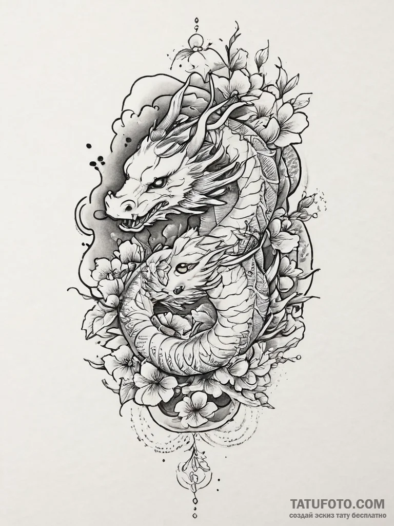 Tattoo sketch monster claw, tattoo flash shee... - эскиз тату (№1756084442_0, 25.08.2025 01:14) — Tatufoto.com