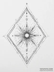 Tattoo sketch cosmic essence, tattoo line art... - эскиз тату (№1756088612_0, 25.08.2025 02:23) — Tatufoto.com