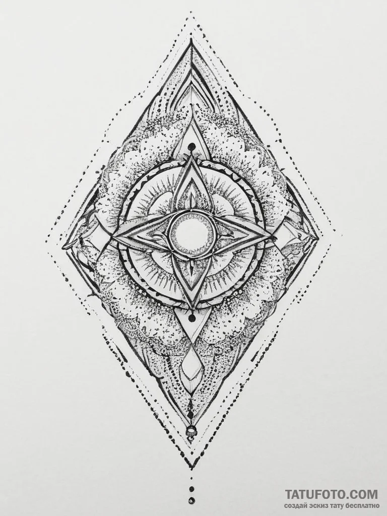 Tattoo sketch opal, tattoo drawing outline, b... - эскиз тату (№1756090404_0, 25.08.2025 02:53) — Tatufoto.com
