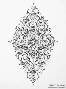Tattoo sketch holy compassion, tattoo flash s... - эскиз тату (№1756091771_0, 25.08.2025 03:16) — Tatufoto.com