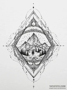 Tattoo sketch magical paper, artistic tattoo... - эскиз тату (№1756093531_0, 25.08.2025 03:45) — Tatufoto.com