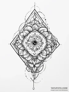 Tattoo sketch sapphire, tattoo drawing outlin... - эскиз тату (№1756103311_0, 25.08.2025 06:28) — Tatufoto.com