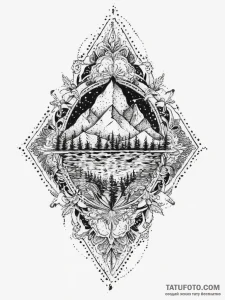 Tattoo sketch pink, tattoo line art, blackwor... - эскиз тату (№1756109741_0, 25.08.2025 08:15) — Tatufoto.com