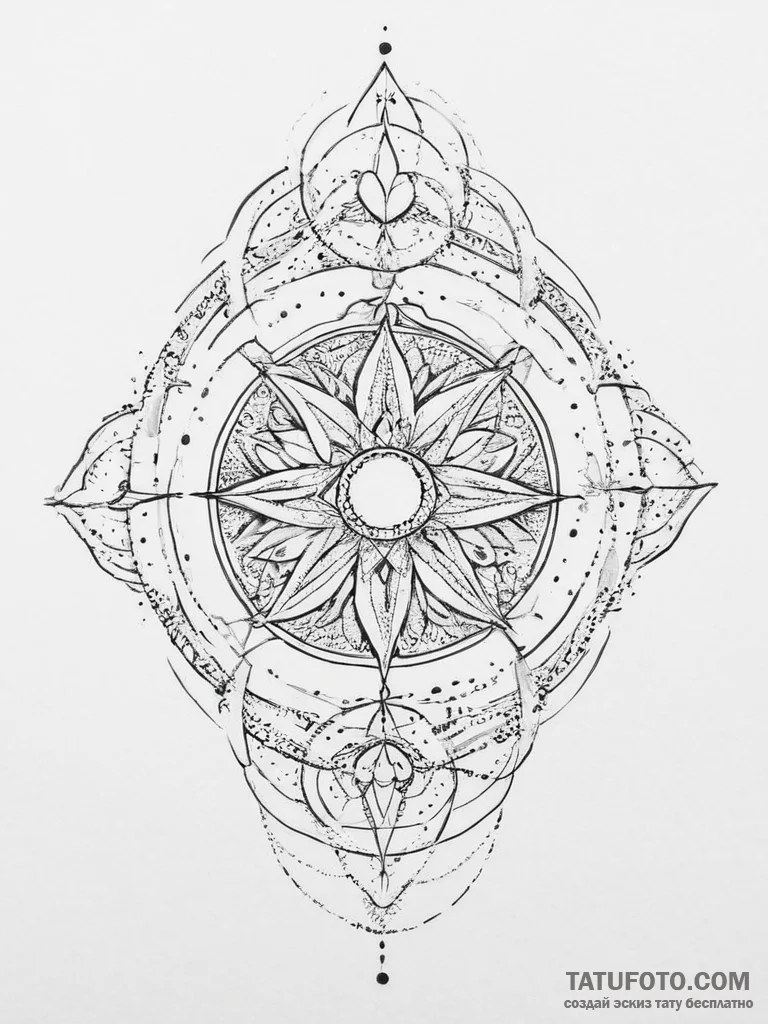 Tattoo sketch cosmic soul - эскиз тату (№1756110139_0, 25.08.2025 08:22) — Tatufoto.com