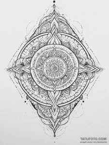Tattoo sketch cosmic door, concept art for ta... - эскиз тату (№1756112149_0, 25.08.2025 08:55) — Tatufoto.com