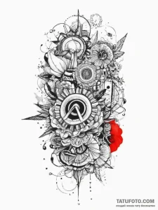 Tattoo sketch lie, tattoo flash sheet design,... - эскиз тату (№1756119087_0, 25.08.2025 10:51) — Tatufoto.com
