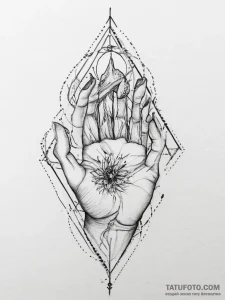 Tattoo sketch mystical representation, tattoo... - эскиз тату (№1756120468_0, 25.08.2025 11:14) — Tatufoto.com
