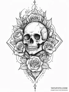 Tattoo sketch cosmic beginning, ink illustrat... - эскиз тату (№1756120666_0, 25.08.2025 11:17) — Tatufoto.com