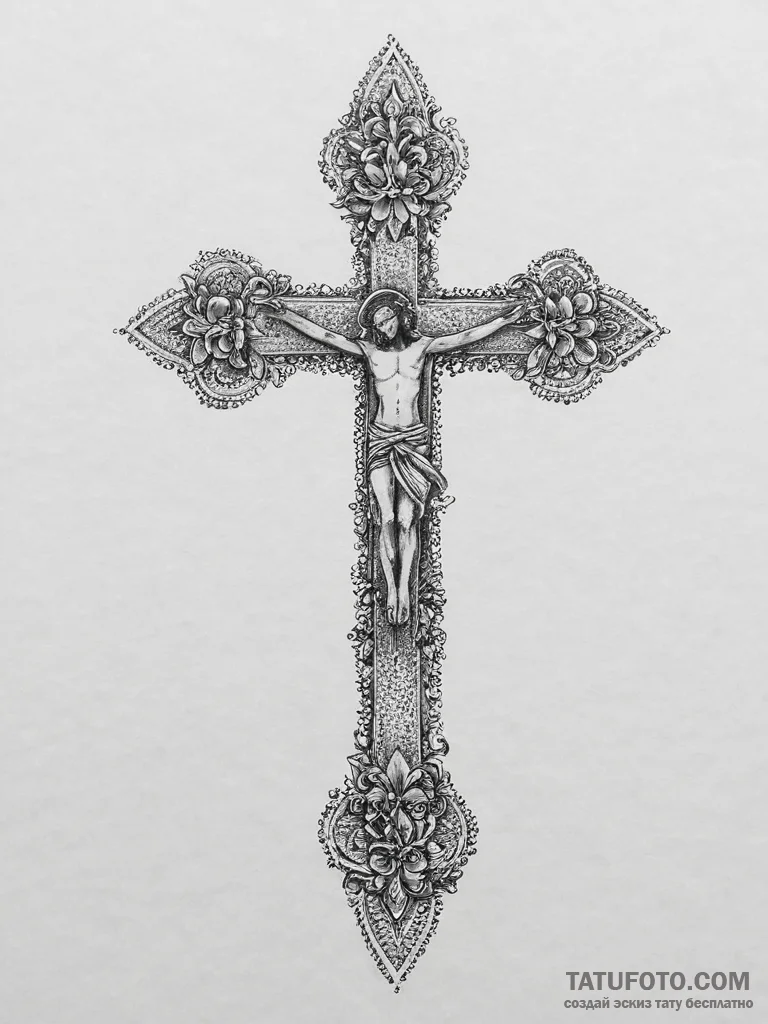 Tattoo sketch holy portrayal, tattoo drawing... - эскиз тату (№1756120863_0, 25.08.2025 11:21) — Tatufoto.com