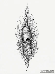 Tattoo sketch onyx, tattoo sketch design, sof... - эскиз тату (№1756122638_0, 25.08.2025 11:50) — Tatufoto.com