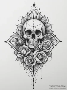 Tattoo sketch fortress, tattoo flash sheet de... - эскиз тату (№1756125988_0, 25.08.2025 12:46) — Tatufoto.com