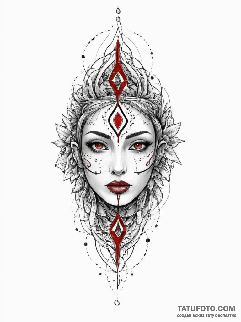 Tattoo sketch dark, tattoo sketch design, bla... - эскиз тату (№1756127989_0, 25.08.2025 13:19) — Tatufoto.com