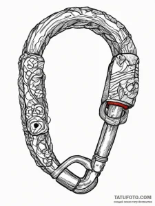 Tattoo sketch rock climbing climbing ropes an... - эскиз тату (№1756128405_0, 25.08.2025 13:26) — Tatufoto.com