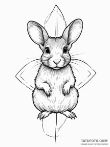 Tattoo sketch degu, tattoo flash sheet design... - эскиз тату (№1756129401_0, 25.08.2025 13:43) — Tatufoto.com