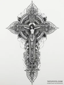 Tattoo sketch sacred representation, tattoo s... - эскиз тату (№1756145258_0, 25.08.2025 18:07) — Tatufoto.com