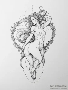 Tattoo sketch centaur bow - эскиз тату (№1756147012_0, 25.08.2025 18:36) — Tatufoto.com